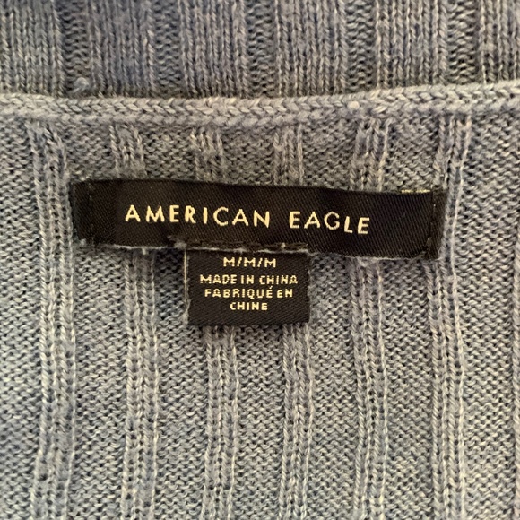 Blue Turtleneck Sweater - Picture 3 of 5